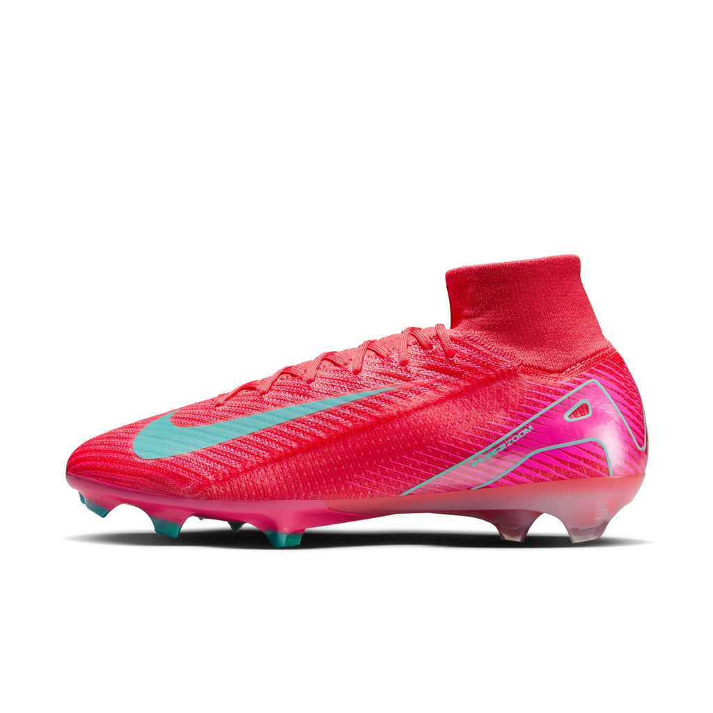 Nike Mercurial Superfly 10 Elite FG High-Top Soccer Cleats product image 1, provided for visual reference and product detail