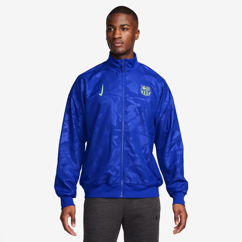 Nike FC Barcelona Strike Third Men Dri-FIT Soccer Anthem Jacket product image 1, provided for visual reference and product