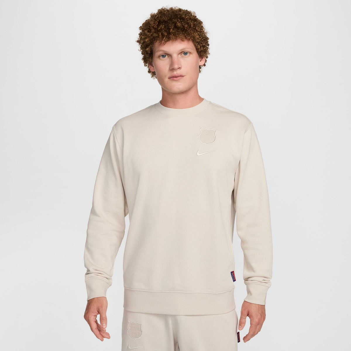 Nike FC Barcelona Men Crew Top product image 1, provided for visual reference and product detail review