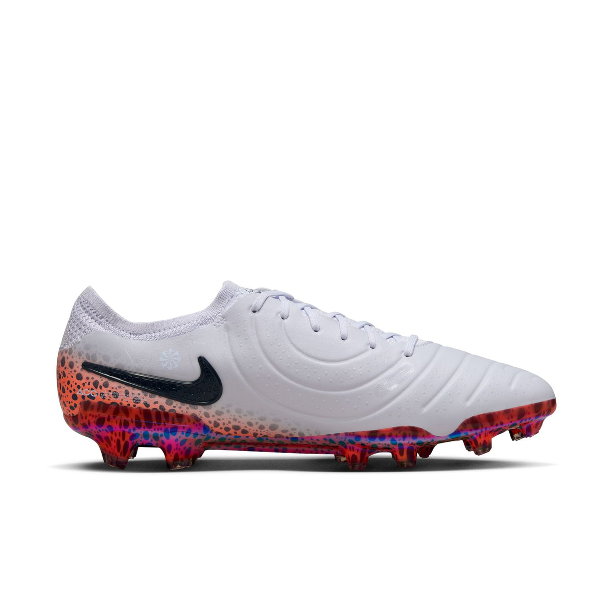 Nike Tiempo Legend 10 Elite Electric FG Low-Top Soccer Cleats product image 4, provided for visual reference and product