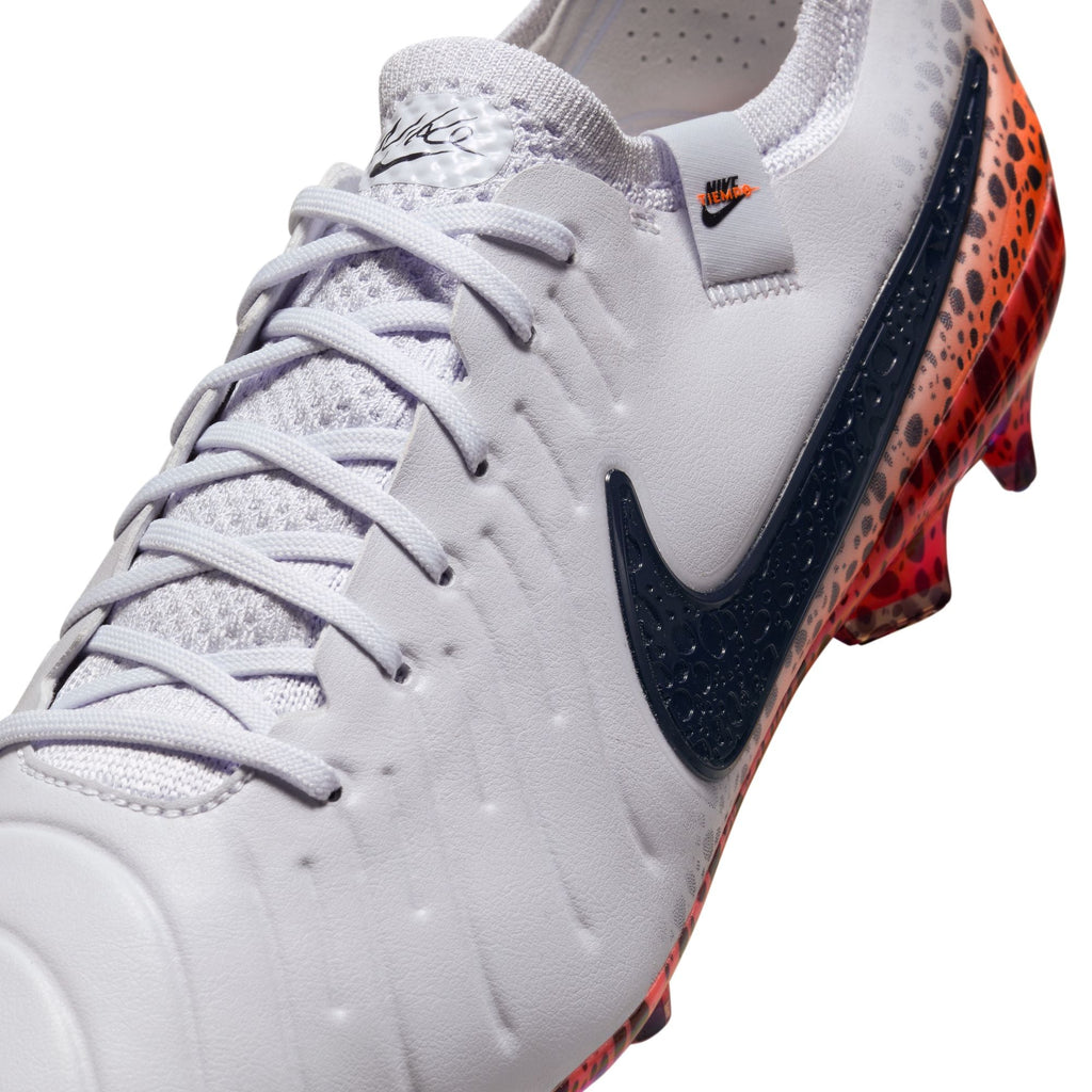 Nike Tiempo Legend 10 Elite Electric FG Low-Top Soccer Cleats product image 9, provided for visual reference and product