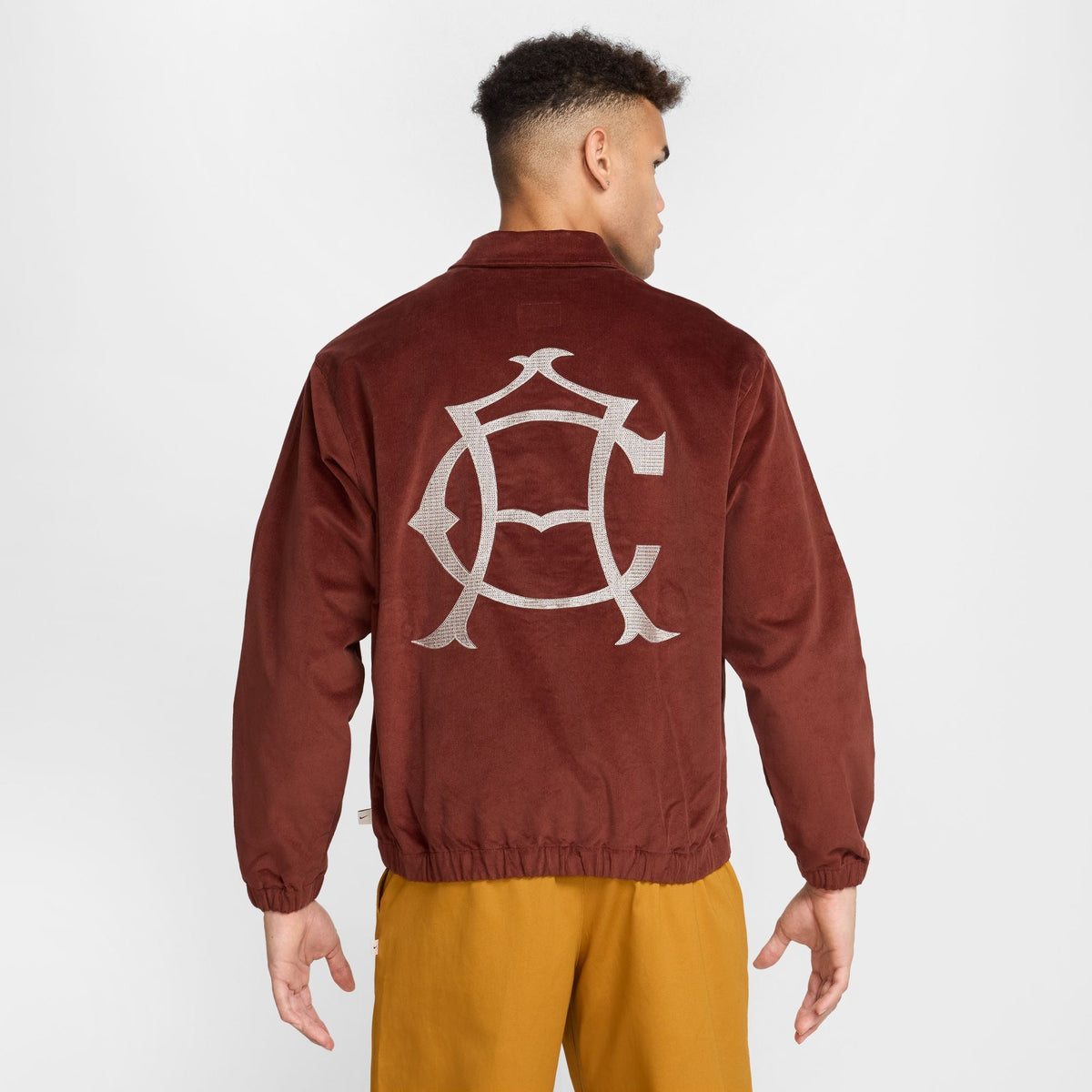 Nike Club America Men Life Soccer Harrington Jacket product image 2, provided for visual reference and product detail review