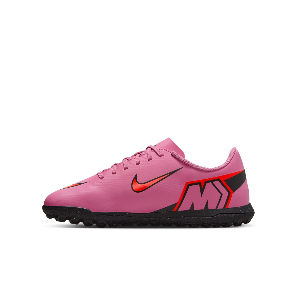 Nike Jr. Mercurial Vapor 16 Club Little/Big Kids' Turf Low-Top Soccer Shoes product image 2, provided for visual reference