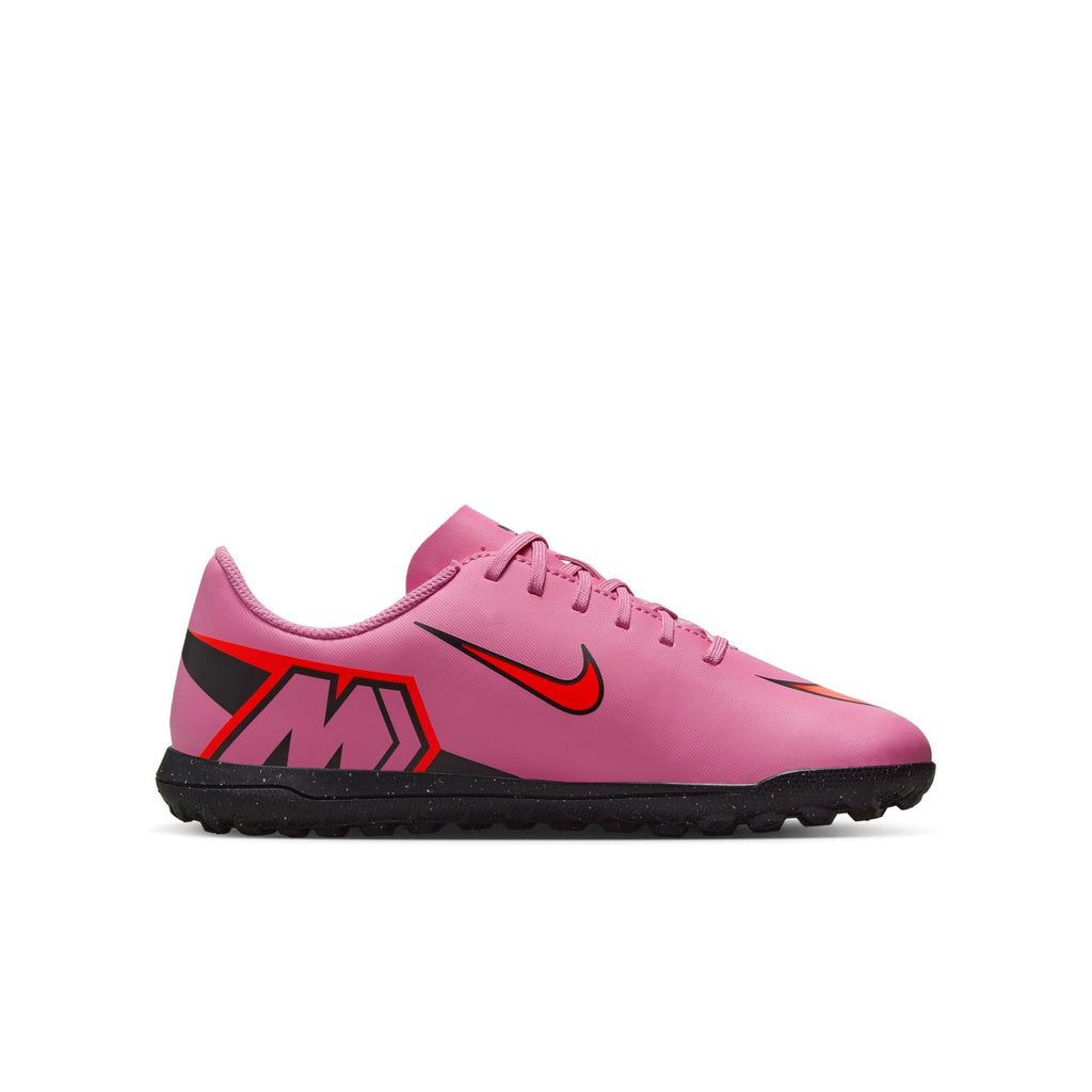 Nike Jr. Mercurial Vapor 16 Club Little/Big Kids' Turf Low-Top Soccer Shoes product image 4, provided for visual reference