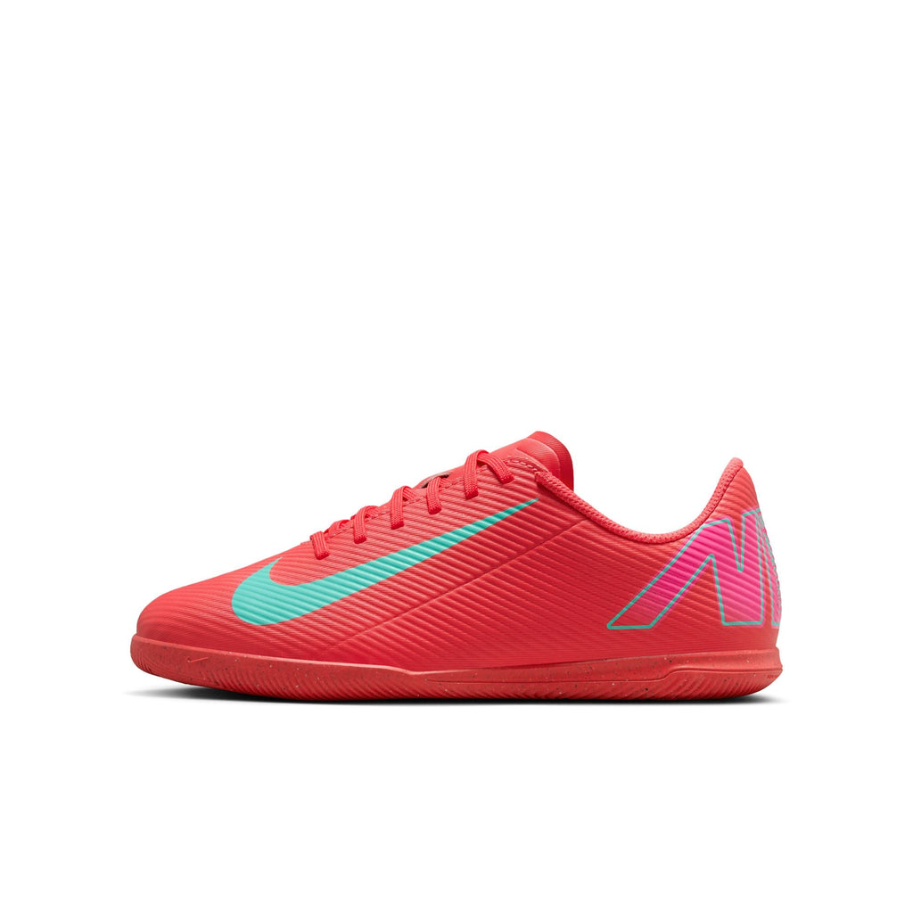 Nike Jr. Mercurial Vapor 16 Club Little/Big Kids' IC Low-Top Soccer Shoes product image 1, provided for visual reference and