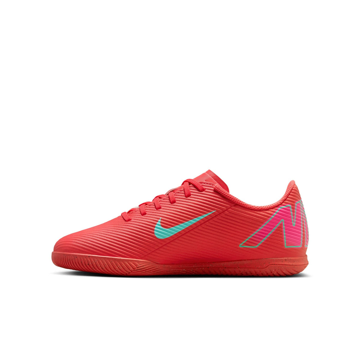 Nike Jr. Mercurial Vapor 16 Club Little/Big Kids' IC Low-Top Soccer Shoes product image 2, provided for visual reference and