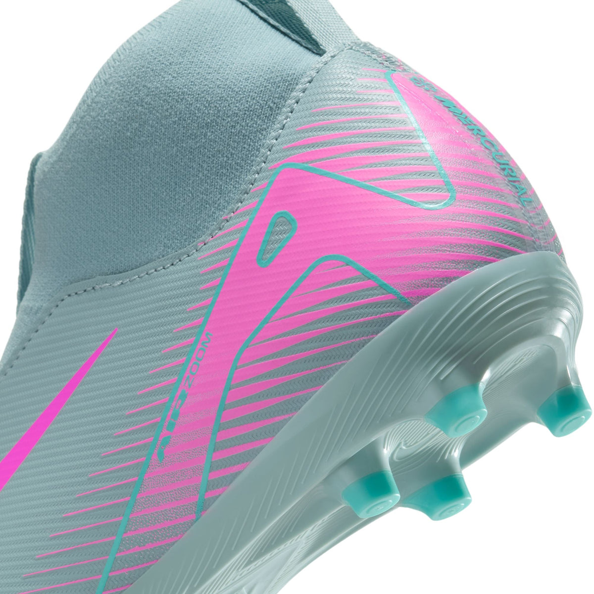 Nike Jr. Mercurial Superfly 10 Academy Little/Big Kids' MG High-Top Soccer Cleats product image 10, provided for visual