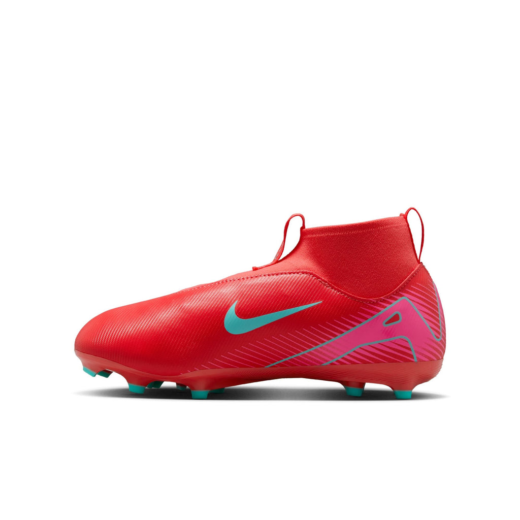 Nike Jr. Mercurial Superfly 10 Academy Little/Big Kids' MG High-Top Soccer Cleats product image 2, provided for visual