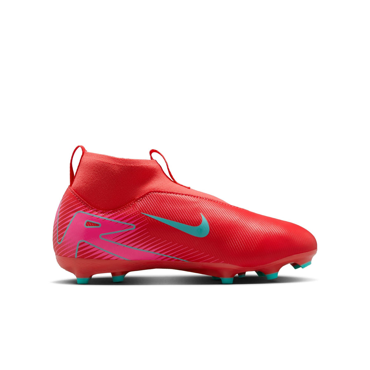 Nike Jr. Mercurial Superfly 10 Academy Little/Big Kids' MG High-Top Soccer Cleats product image 4, provided for visual