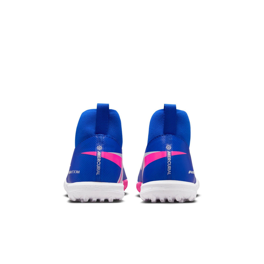 Nike Jr. Mercurial Superfly 10 Academy Little/Big Kids' Turf High-Top Soccer Shoes product image 8, provided for visual