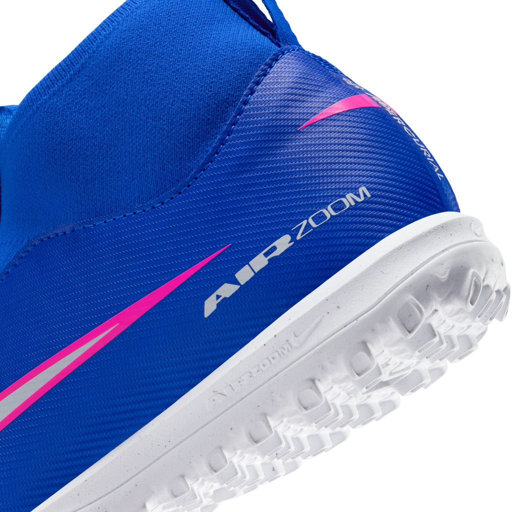 Nike Jr. Mercurial Superfly 10 Academy Little/Big Kids' Turf High-Top Soccer Shoes product image 10, provided for visual