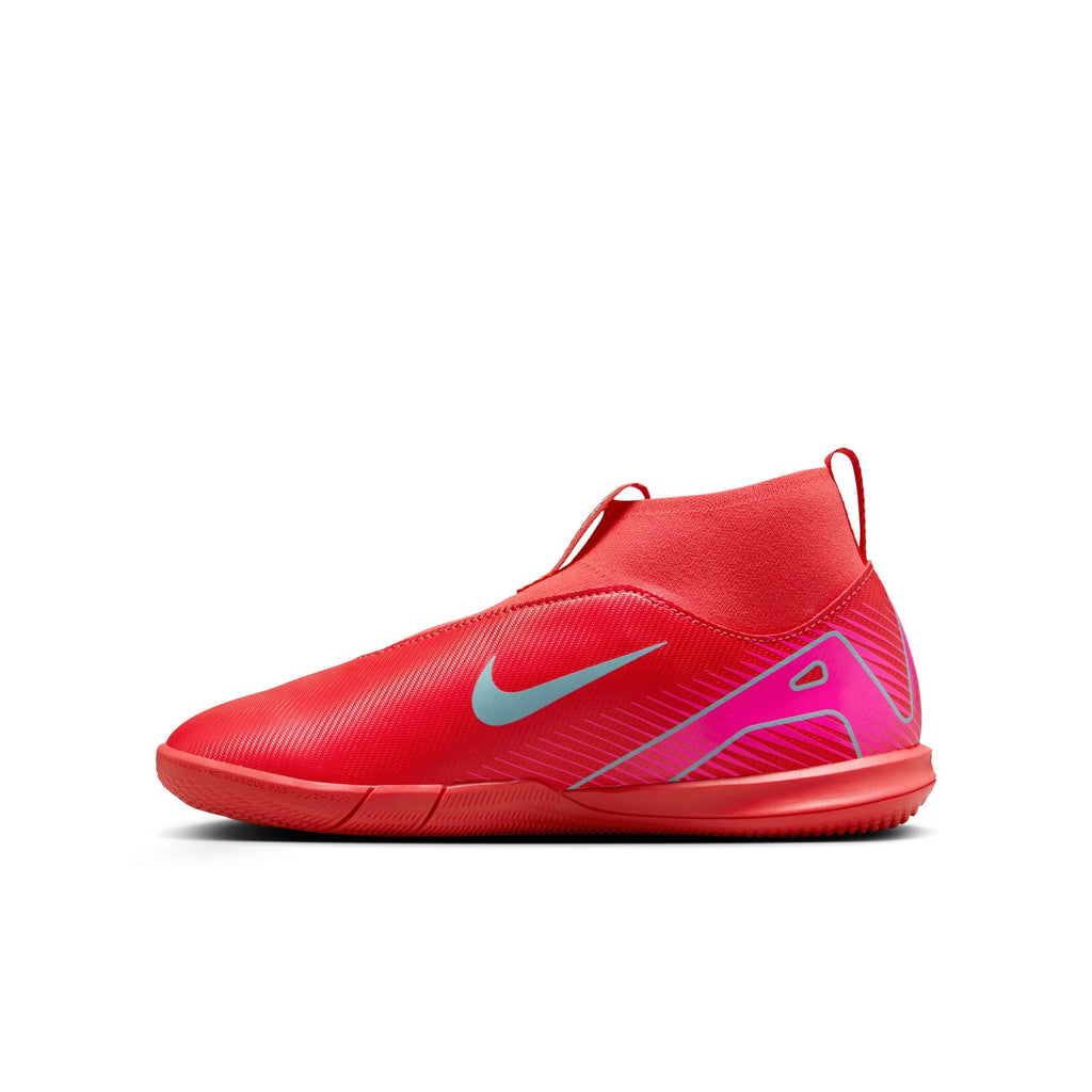 Nike Jr. Mercurial Superfly 10 Academy Little/Big Kids' IC High-Top Soccer Shoes product image 2, provided for visual