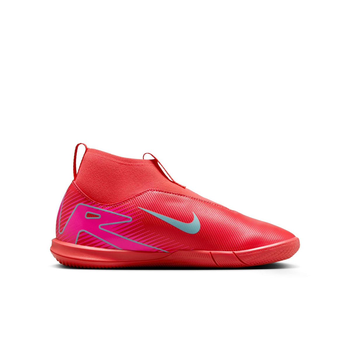 Nike Jr. Mercurial Superfly 10 Academy Little/Big Kids' IC High-Top Soccer Shoes product image 4, provided for visual