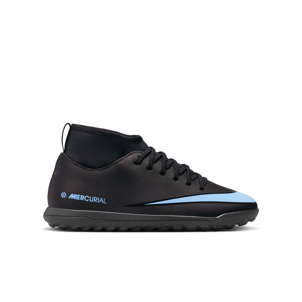 Nike Jr. Mercurial Superfly 10 Club Little/Big Kids' TF High-Top Soccer Shoes product image 3, provided for visual reference