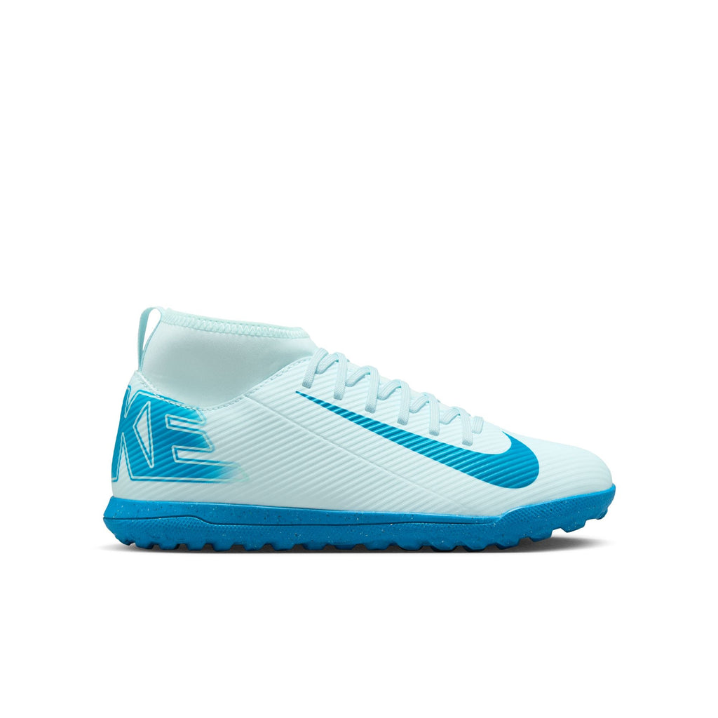 Nike Jr. Mercurial Superfly 10 Club Little/Big Kids' TF High-Top Soccer Shoes product image 3, provided for visual reference