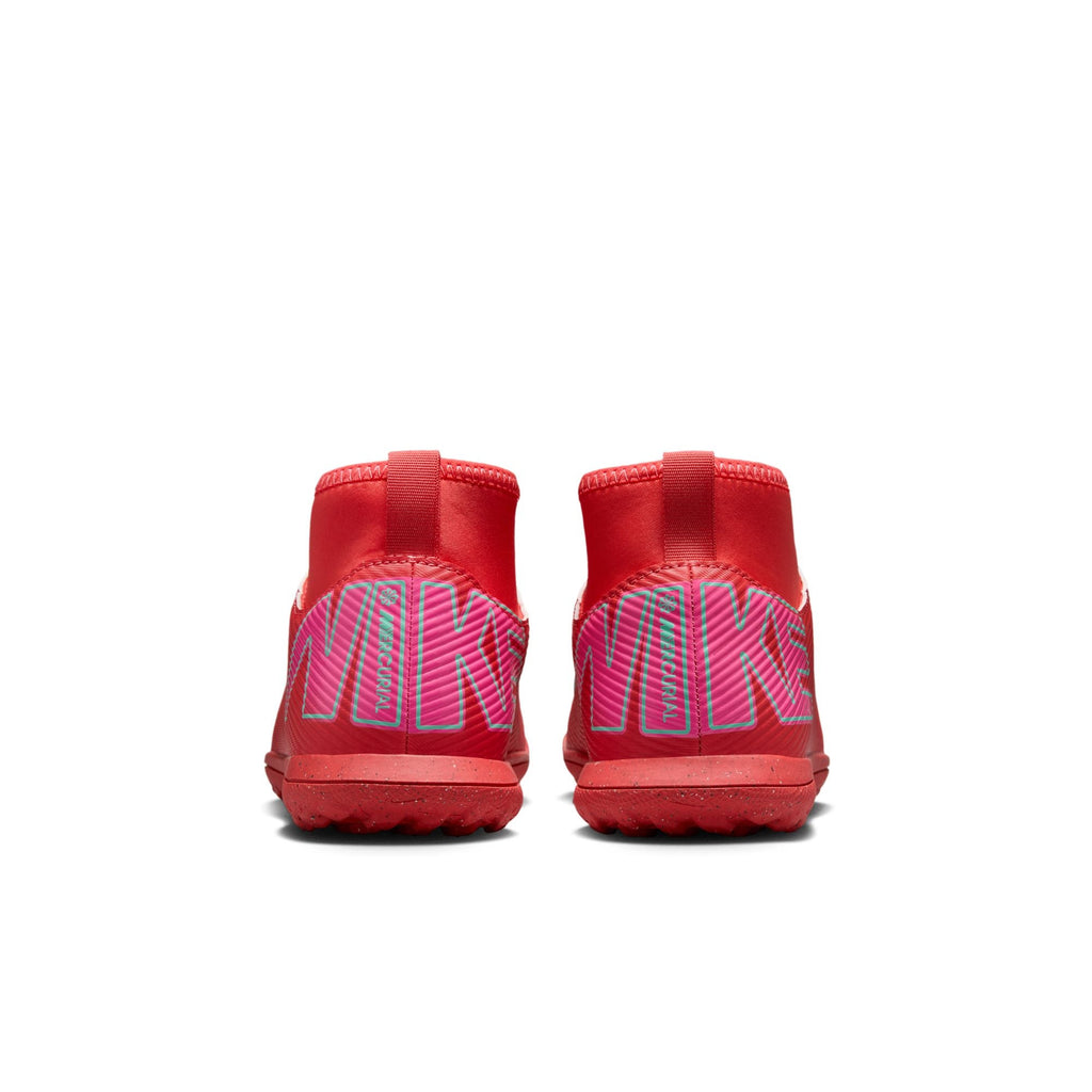 Nike Jr. Mercurial Superfly 10 Club Little/Big Kids' TF High-Top Soccer Shoes product image 7, provided for visual reference