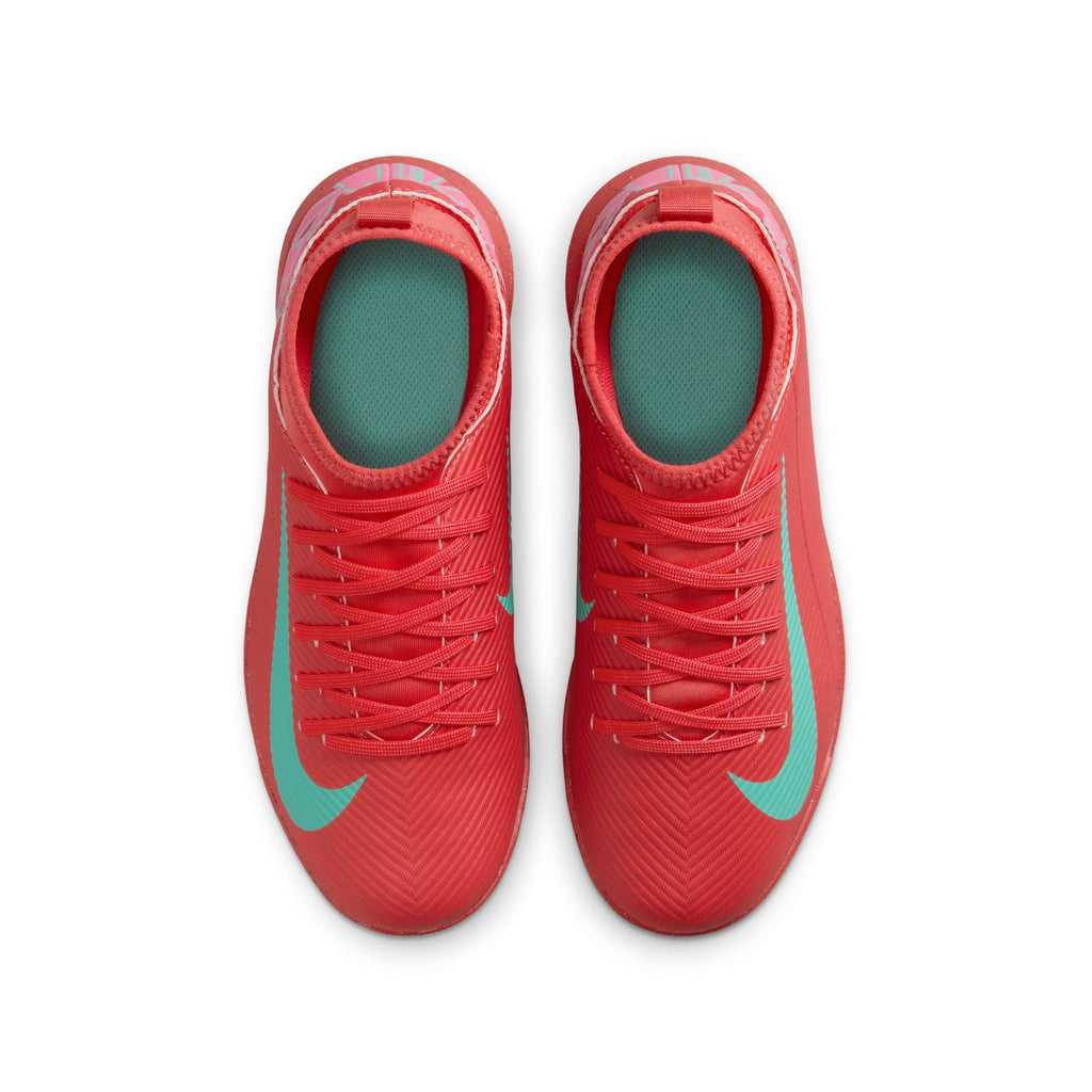 Nike Jr. Mercurial Superfly 10 Club Little/Big Kids' TF High-Top Soccer Shoes product image 8, provided for visual reference