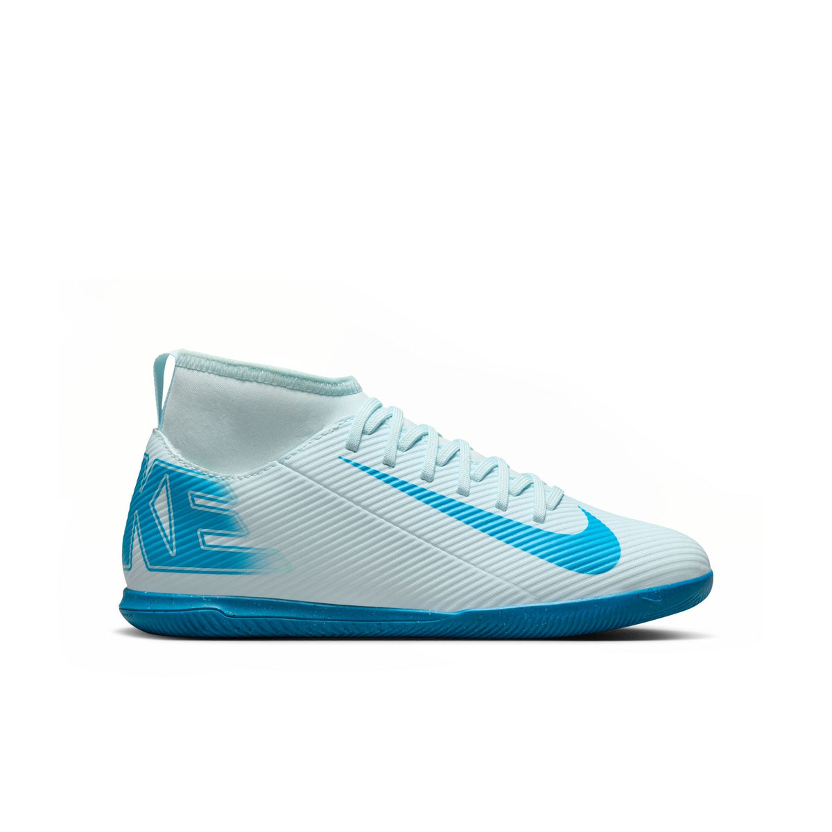 Nike Jr. Mercurial Superfly 10 Club Little/Big Kids' IC High-Top Soccer Shoes product image 3, provided for visual reference