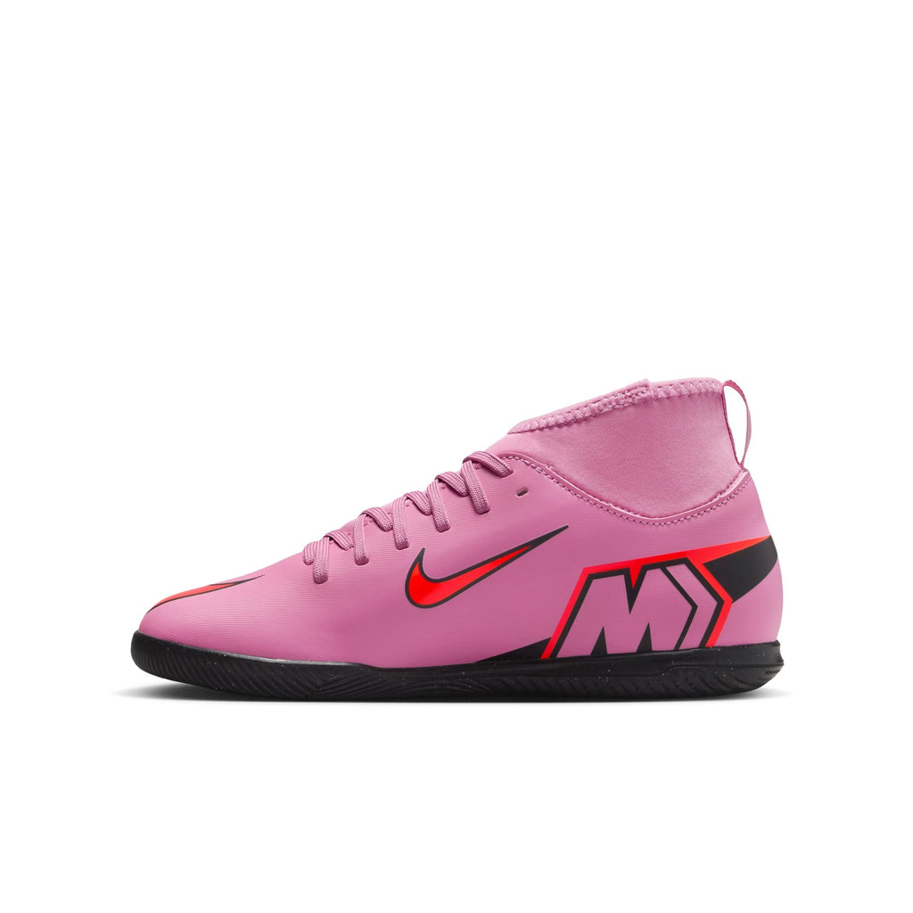 Nike Jr. Mercurial Superfly 10 Club Little/Big Kids' IC High-Top Soccer Shoes product image 2, provided for visual reference