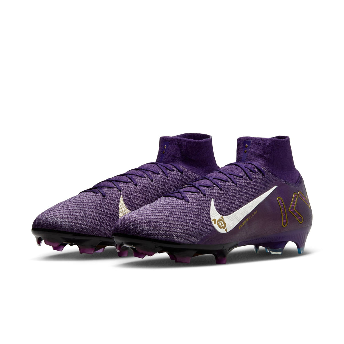 Nike Mercurial Superfly 10 Elite "Kylian Mbappé" FG High-Top Soccer Cleats product image 6, provided for visual reference