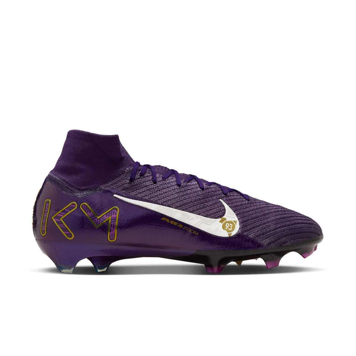 Nike Mercurial Superfly 10 Elite "Kylian Mbappé" FG High-Top Soccer Cleats product image 3, provided for visual reference