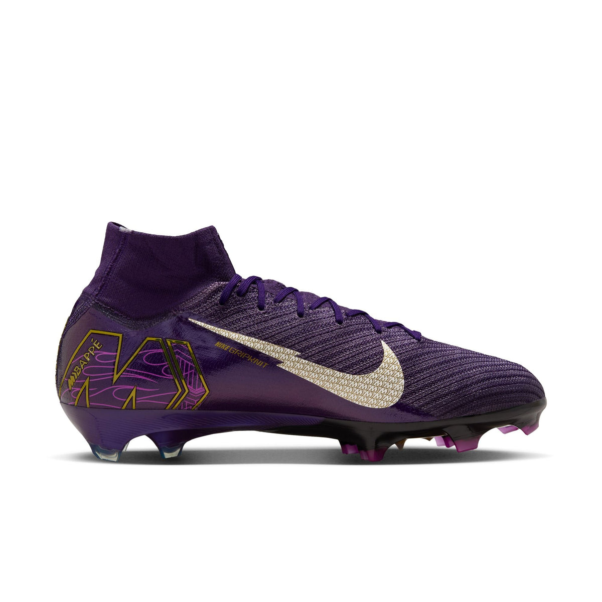 Nike Mercurial Superfly 10 Elite "Kylian Mbappé" FG High-Top Soccer Cleats product image 4, provided for visual reference