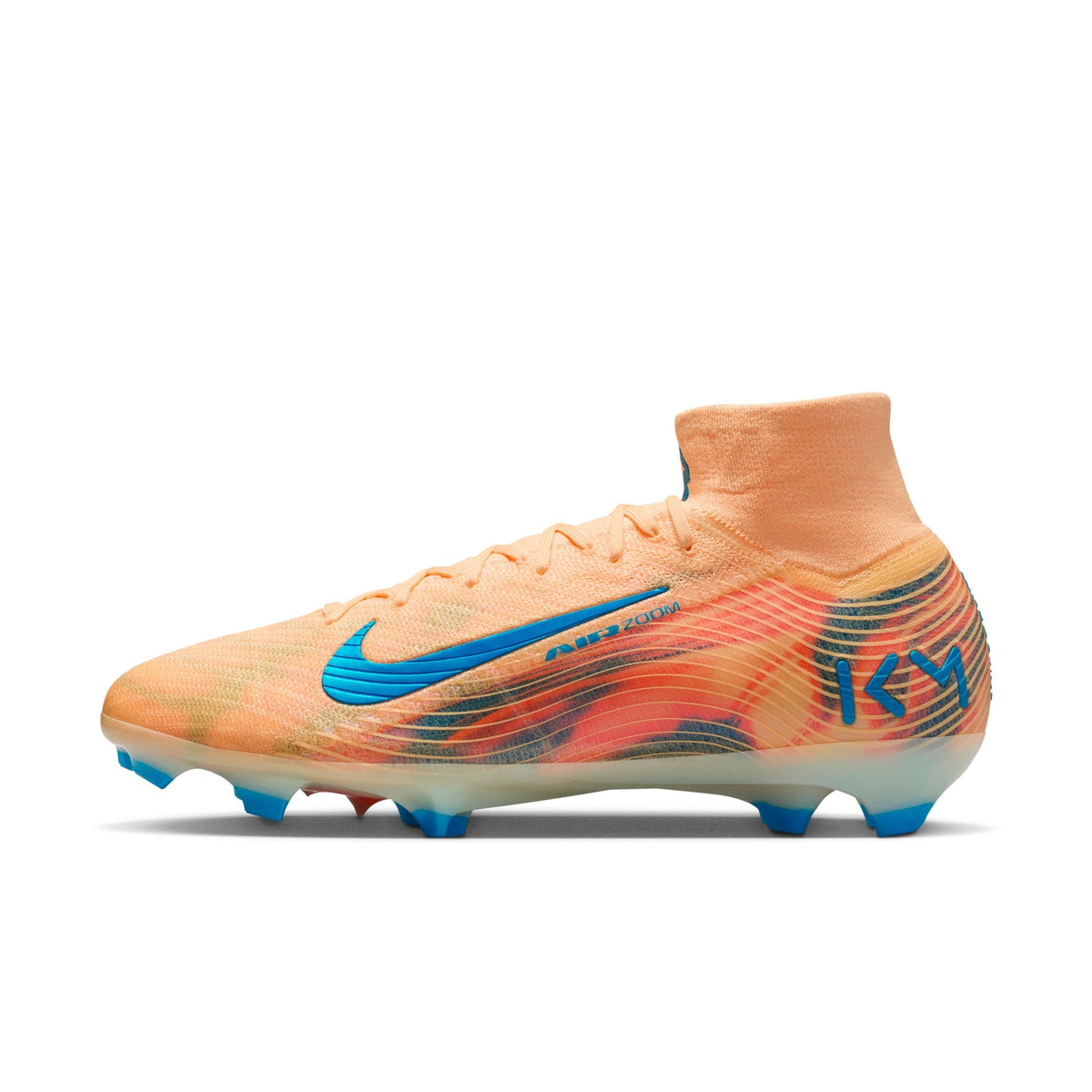 Nike Mercurial Superfly 10 Elite "Kylian Mbappé" FG High-Top Soccer Cleats product image 1, provided for visual reference