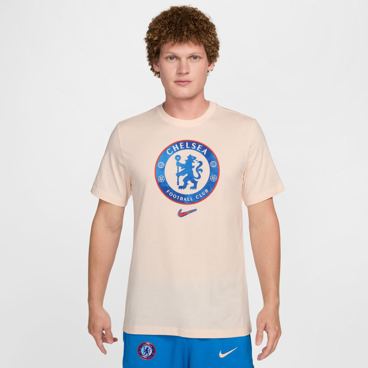 Nike Chelsea FC Men Soccer T-Shirt product image 1, provided for visual reference and product detail review