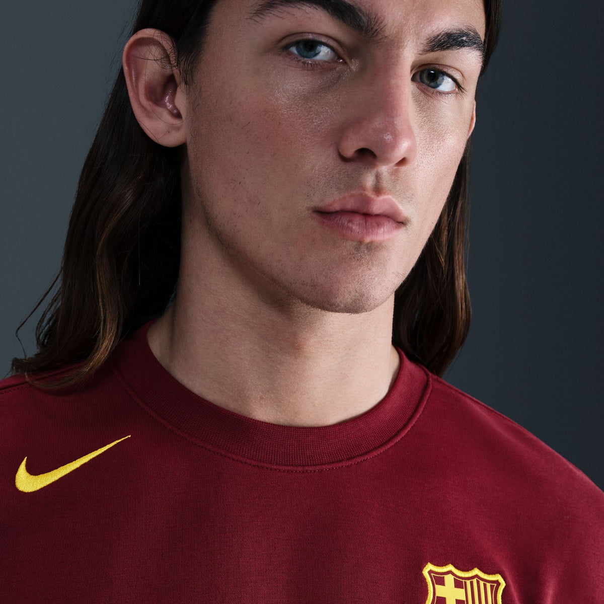 Nike FC Barcelona Club Fourth Men Soccer Crew-Neck product image 5, provided for visual reference and product detail review