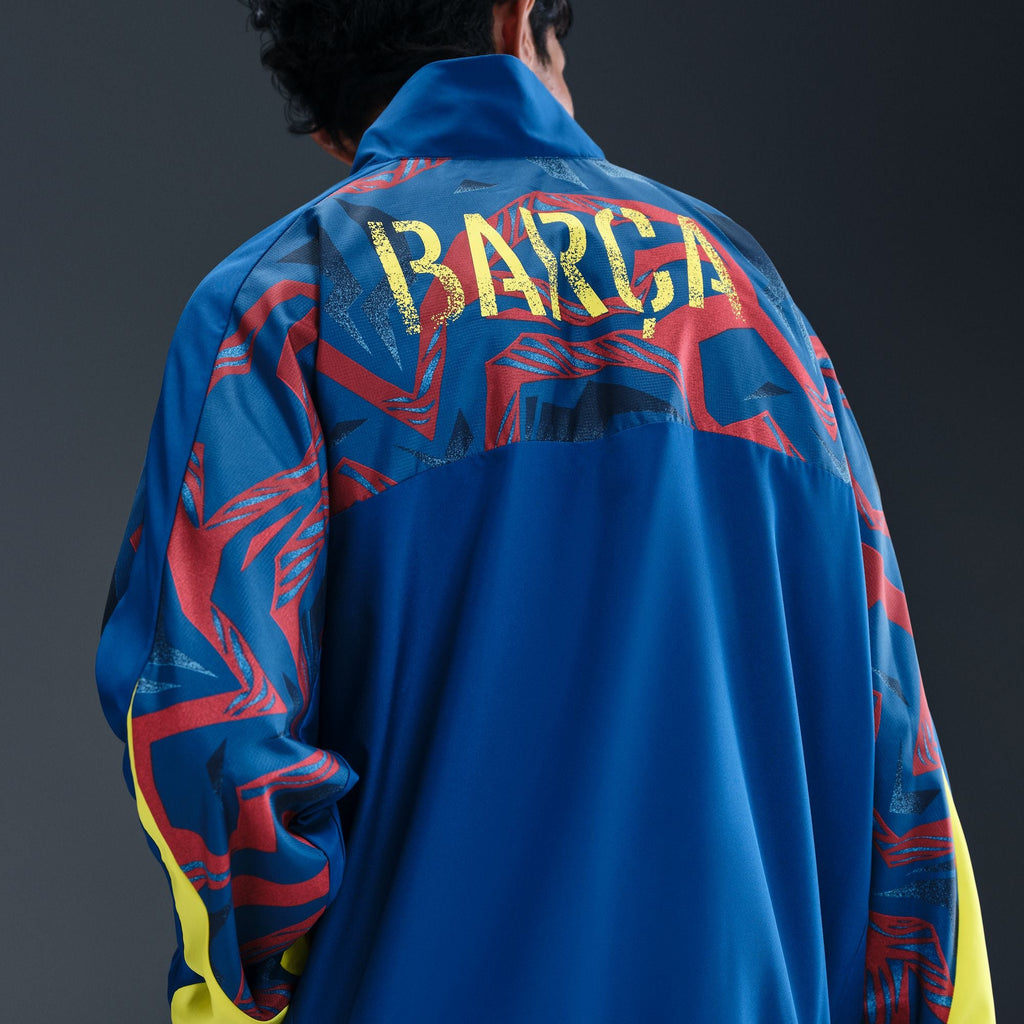 Nike FC Barcelona Starting 5 Fourth Men Soccer Woven Jacket product image 4, provided for visual reference and product