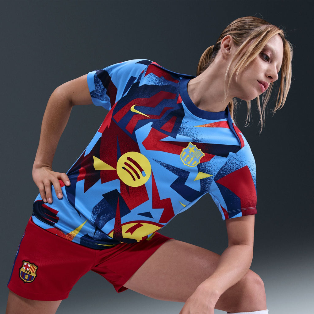 FC Barcelona Academy Pro Fourth Women Nike Dri-FIT Soccer Pre-Match Top product image 5, provided for visual reference and