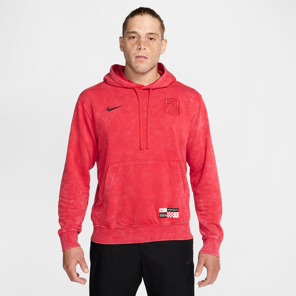 Nike Liverpool FC Club Third Men Soccer French Terry Pullover Hoodie product image 1, provided for visual reference and