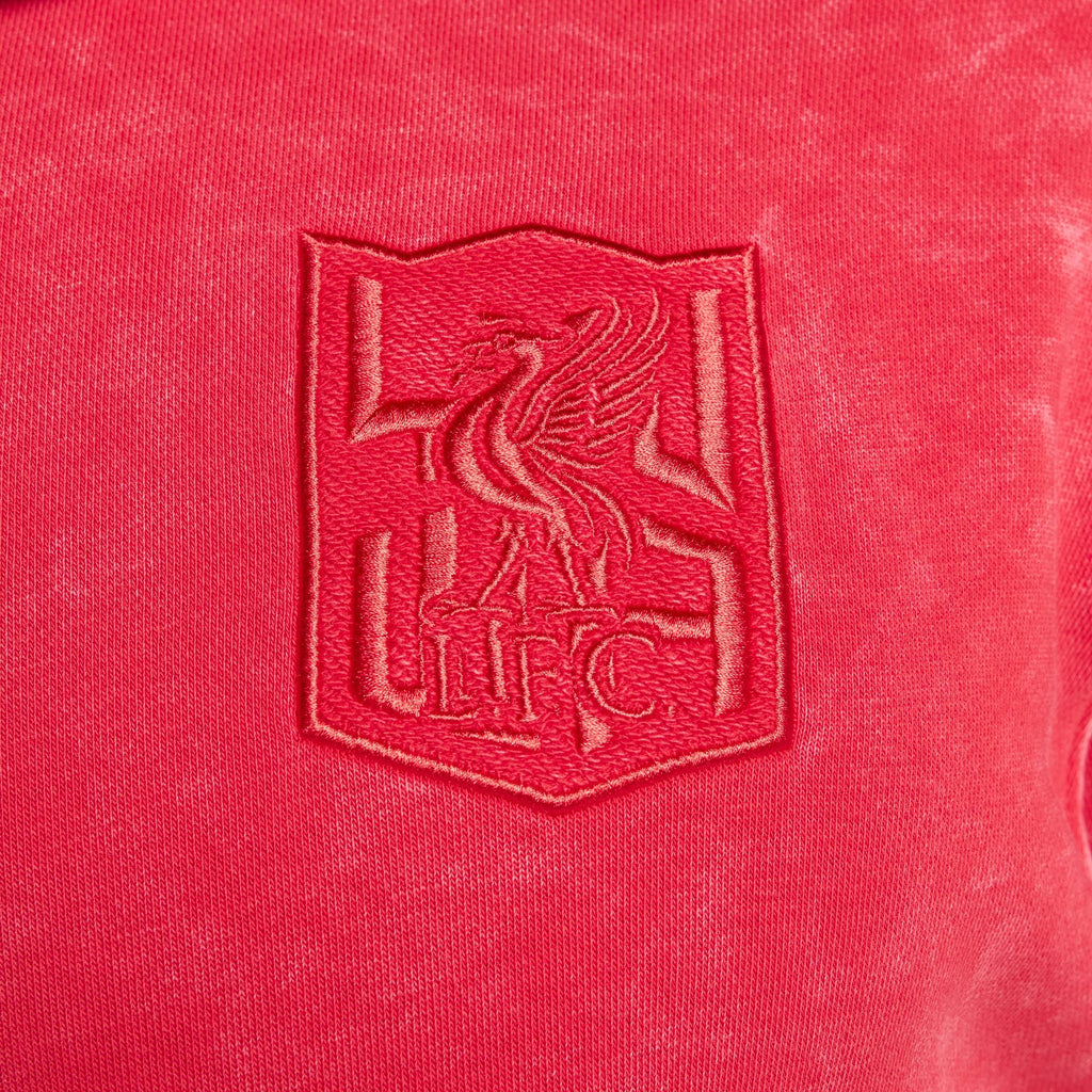 Nike Liverpool FC Club Third Men Soccer French Terry Pullover Hoodie product image 6, provided for visual reference and