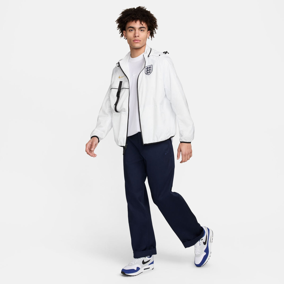 Nike England Men Soccer Jacket product image 9, provided for visual reference and product detail review