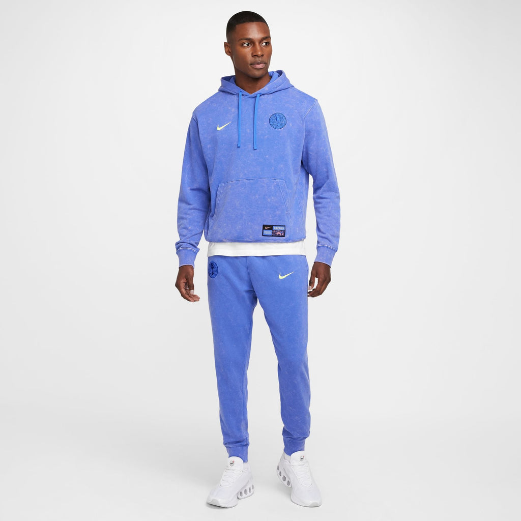 Nike Club America Club Third Men Soccer French Terry Pullover Hoodie product image 8, provided for visual reference and