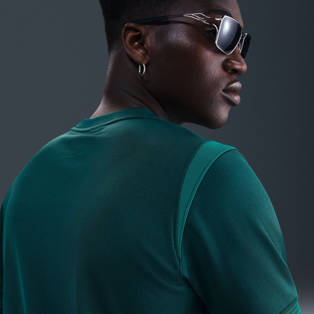 Nike Nigeria 2025 Stadium Home (Women Team) Men Dri-FIT Soccer Replica Jersey product image 5, provided for visual reference