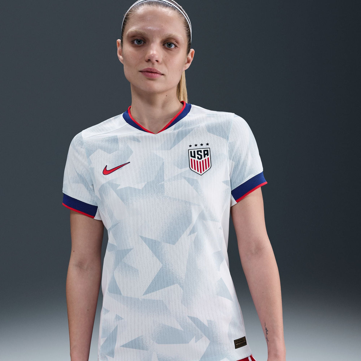 Nike USWNT 2025 Match Home (Women Team) Women Dri-FIT ADV Soccer Authentic Jersey product image 3, provided for visual