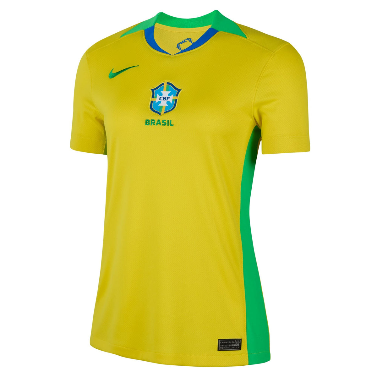 Nike Brazil 2025 Stadium Home (Women Team) Women Dri-FIT Soccer Replica Jersey product image 8, provided for visual