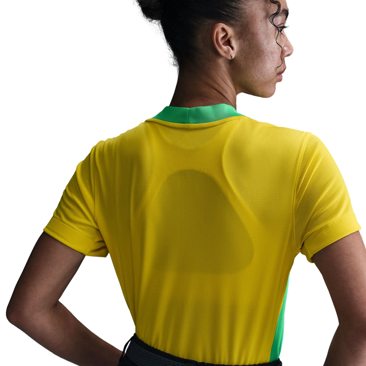 Nike Brazil 2025 Stadium Home (Women Team) Women Dri-FIT Soccer Replica Jersey product image 5, provided for visual
