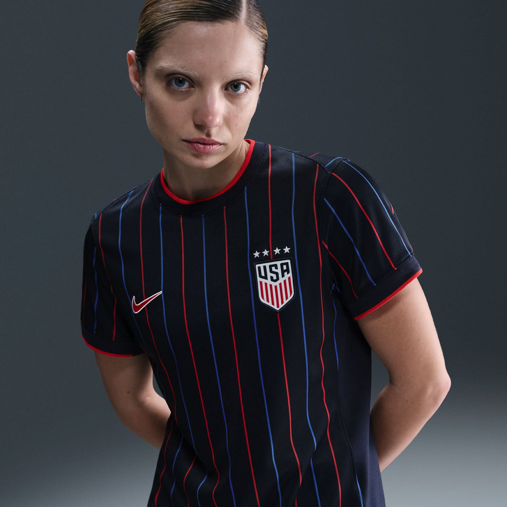 Nike USWNT 2025 Stadium Away (Women Team) Women Dri-FIT Soccer Replica Jersey product image 3, provided for visual reference