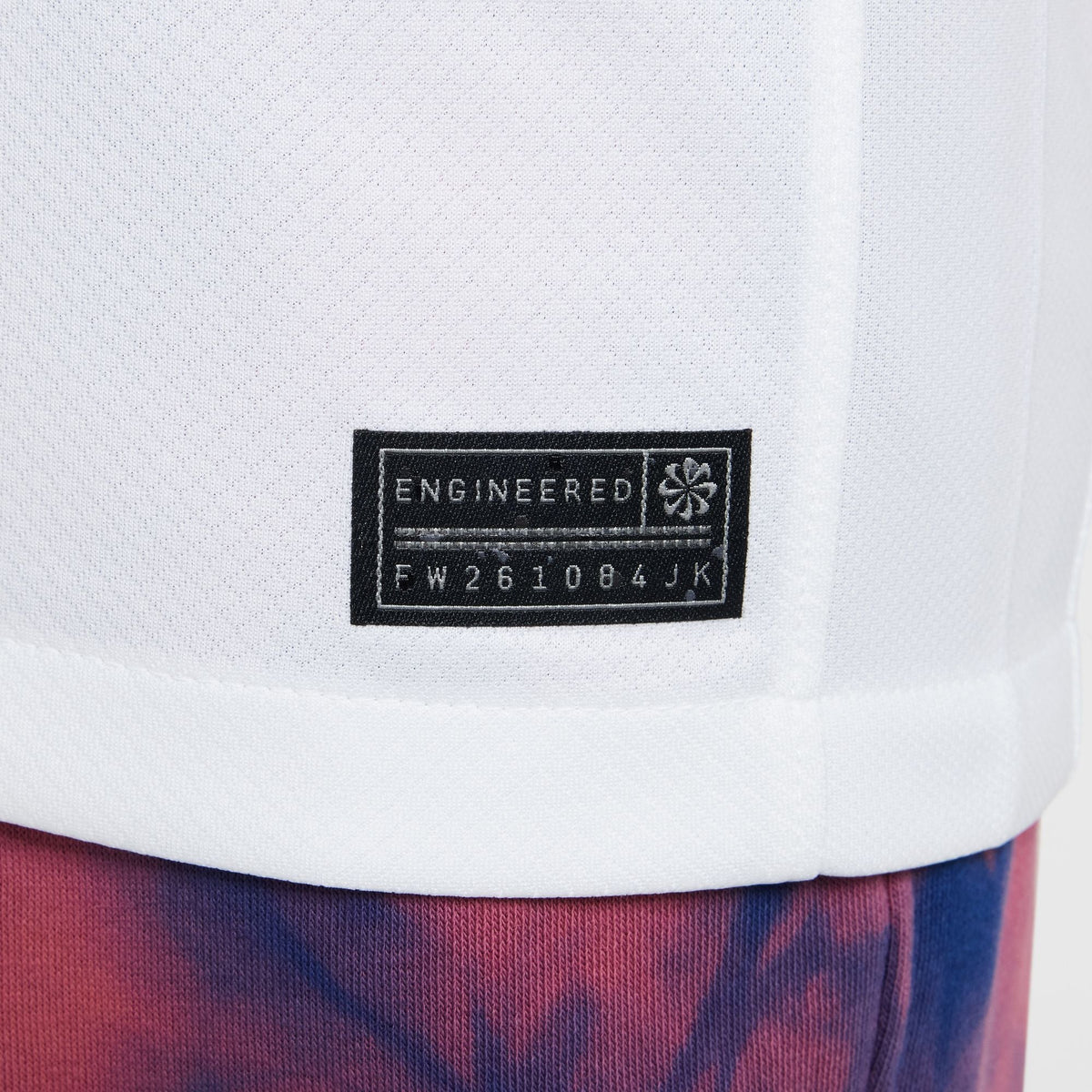 Nike England 2025 Stadium Home (Women Team) Big Kids' Dri-FIT Soccer Replica Jersey product image 8, provided for visual
