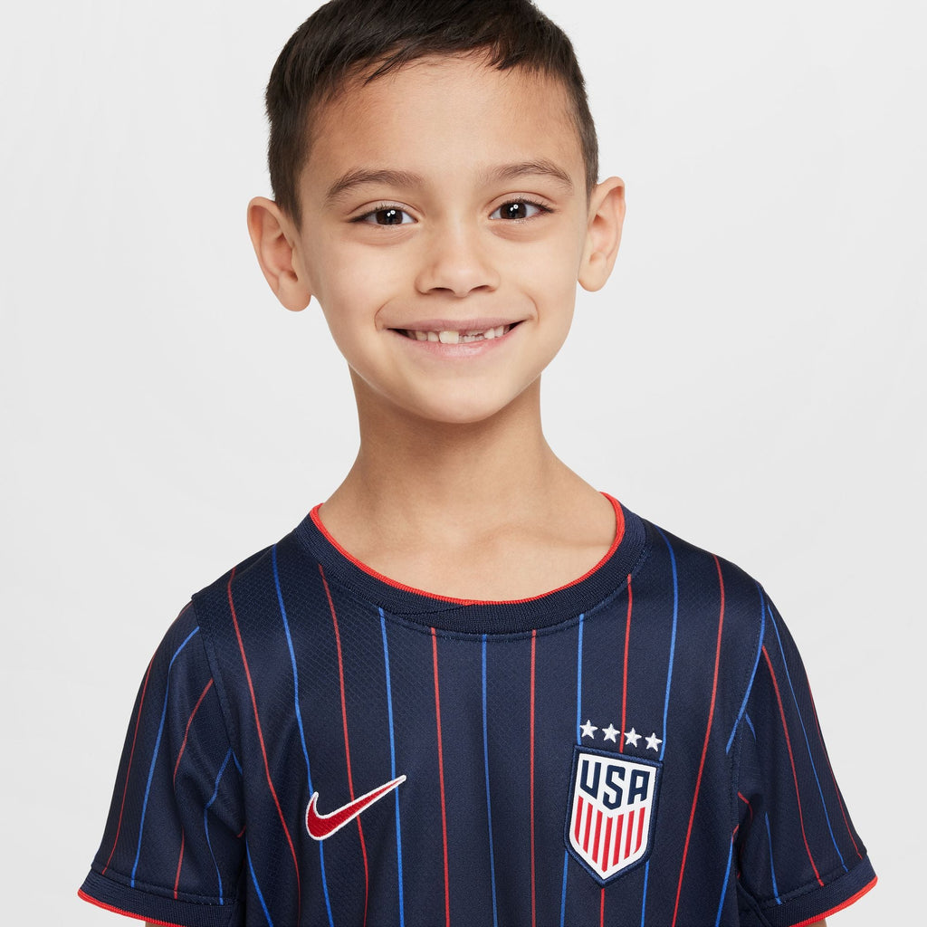 Nike USA Little Kids (Women Team) Away 2025 Mini Kit product image 5, provided for visual reference and product detail review