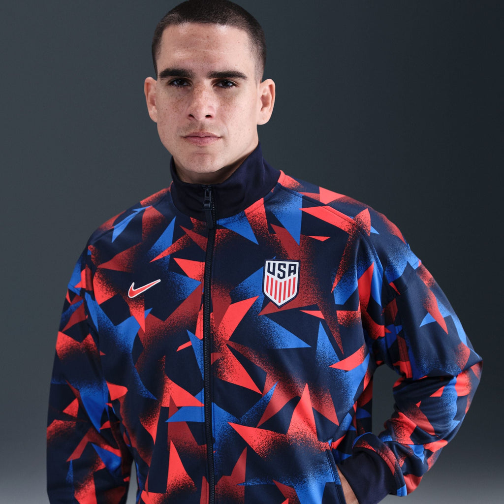 Nike USMNT Academy Pro Men Dri-FIT Soccer 2025 Anthem Jacket product image 3, provided for visual reference and product