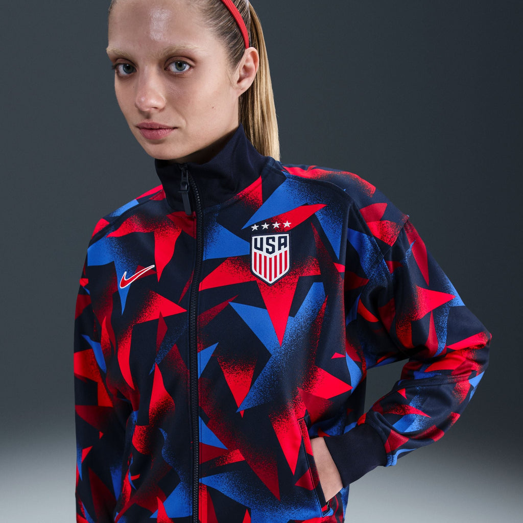 Nike USWNT Academy Pro Women Dri-FIT Soccer 2025 Anthem Jacket product image 6, provided for visual reference and product