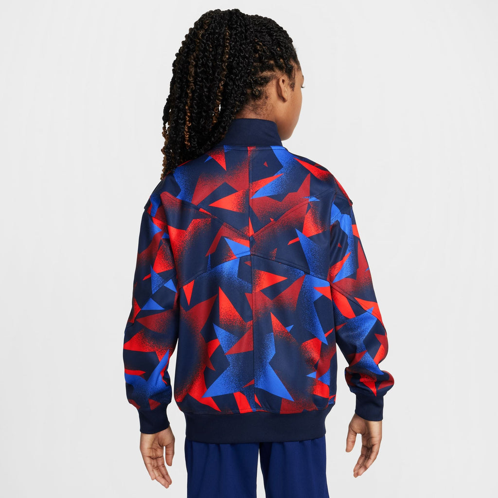 Nike USMNT Academy Pro Big Kids' Dri-FIT Soccer 2025 Anthem Jacket product image 2, provided for visual reference and