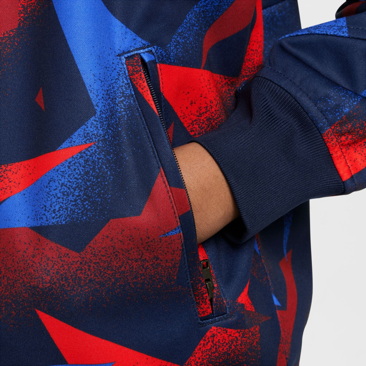 Nike USMNT Academy Pro Big Kids' Dri-FIT Soccer 2025 Anthem Jacket product image 6, provided for visual reference and