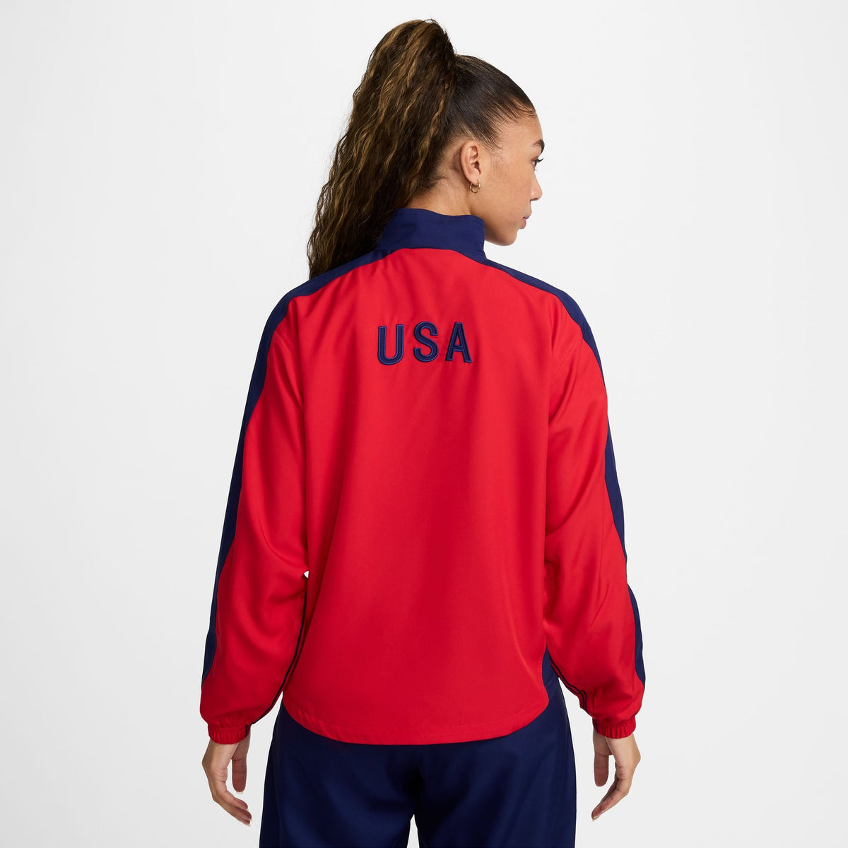 Nike USWNT 1999 Reissue Women Soccer Replica Track Jacket product image 2, provided for visual reference and product detail