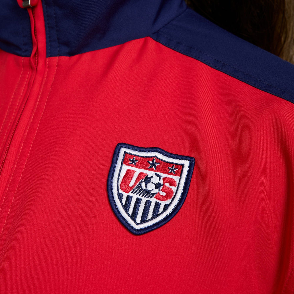 Nike USWNT 1999 Reissue Women Soccer Replica Track Jacket product image 6, provided for visual reference and product detail