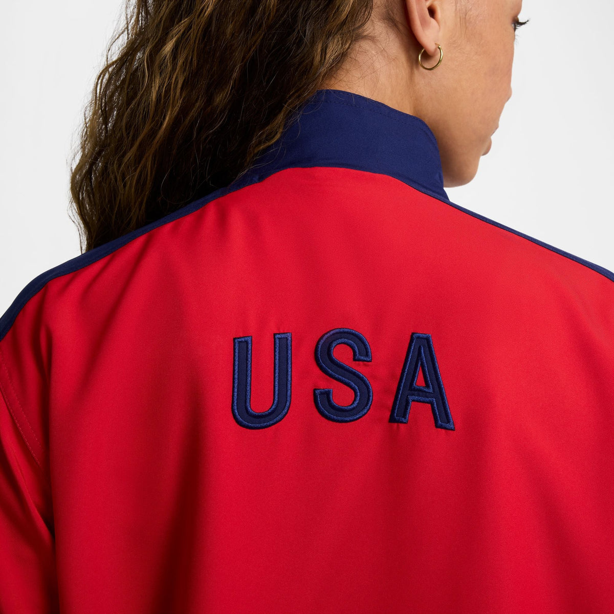 Nike USWNT 1999 Reissue Women Soccer Replica Track Jacket product image 8, provided for visual reference and product detail
