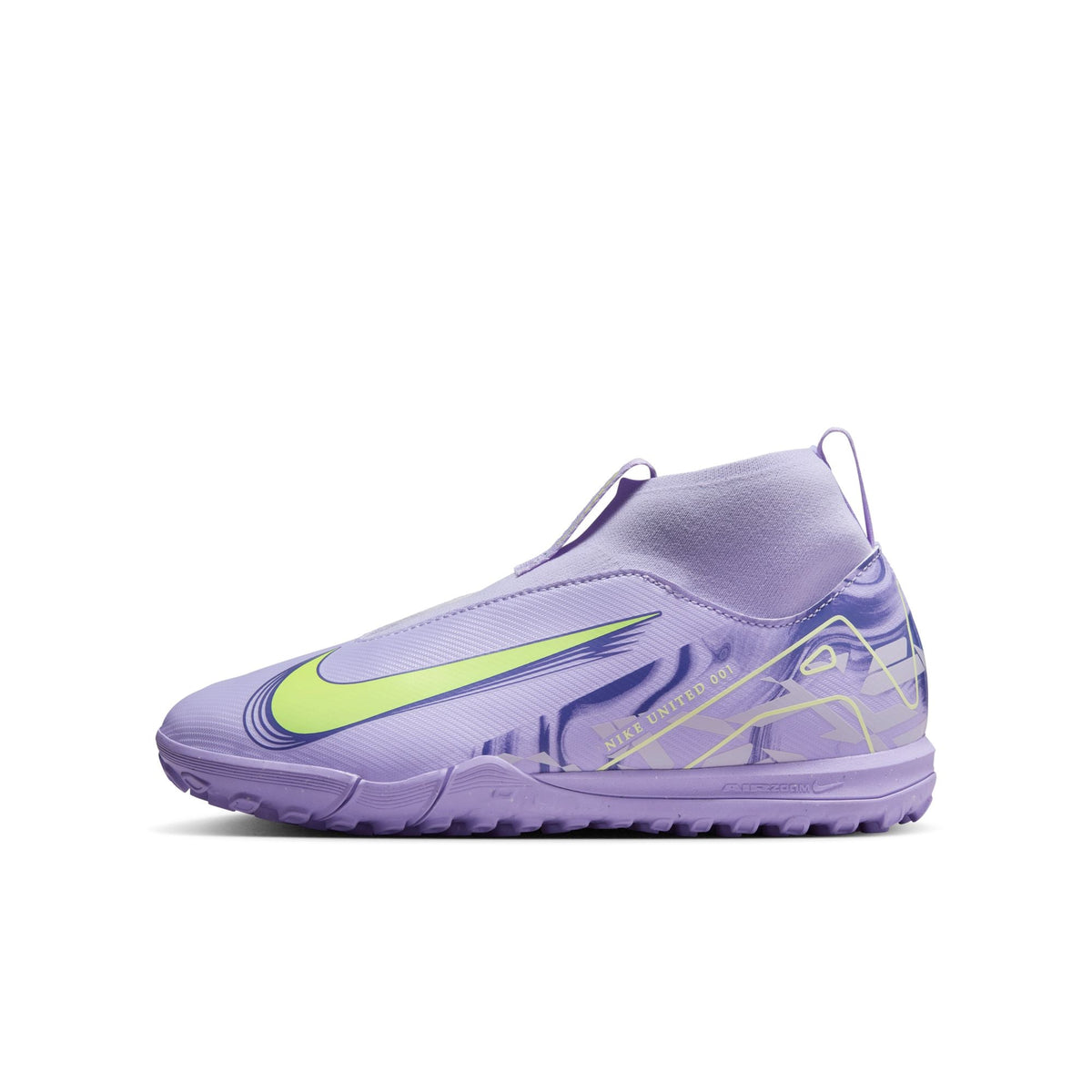 Nike United Jr. Mercurial Superfly 10 Academy Big Kids' TF High-Top Soccer Shoes product image 1, provided for visual